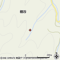 徳島県吉野川市美郷栩谷59周辺の地図