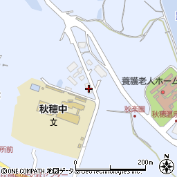 山口県山口市秋穂東下村613周辺の地図