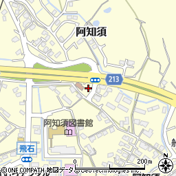 山口県山口市阿知須飛石周辺の地図