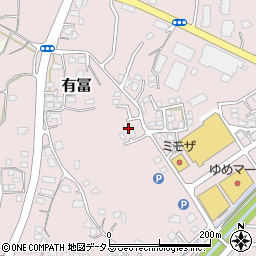 山口県下関市有冨178-3周辺の地図
