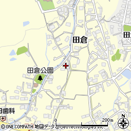 山口県下関市田倉421周辺の地図