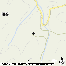 徳島県吉野川市美郷栩谷79周辺の地図