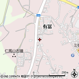 山口県下関市有冨265周辺の地図