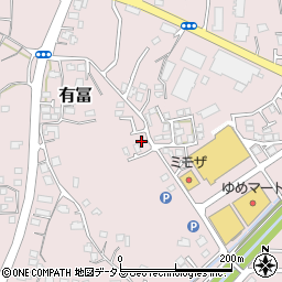 山口県下関市有冨173周辺の地図