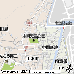 中関公園周辺の地図