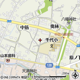 徳島県小松島市中田町奥林68-4周辺の地図