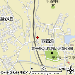 山口県山陽小野田市西高泊1172周辺の地図