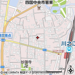 愛媛県四国中央市川之江町1603周辺の地図