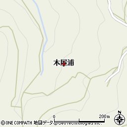 徳島県吉野川市美郷（木屋浦）周辺の地図