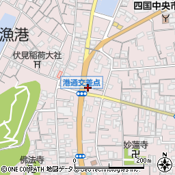 愛媛県四国中央市川之江町4058-10周辺の地図