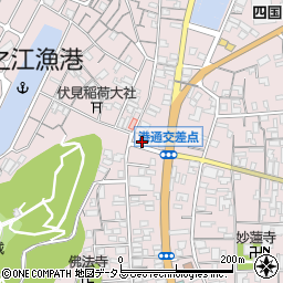 愛媛県四国中央市川之江町1262-3周辺の地図