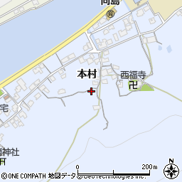 山口県防府市向島本村940周辺の地図