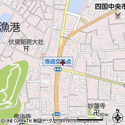 愛媛県四国中央市川之江町4058-9周辺の地図