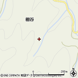 徳島県吉野川市美郷栩谷60周辺の地図