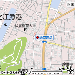 愛媛県四国中央市川之江町1262-4周辺の地図