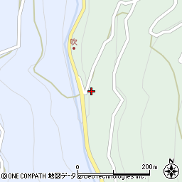 徳島県三好市井川町井内東5968-1周辺の地図