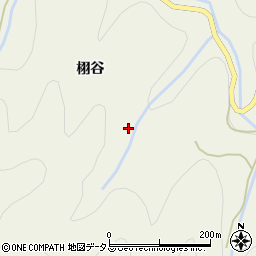 徳島県吉野川市美郷栩谷61周辺の地図