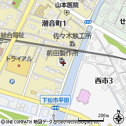 前田製作所周辺の地図