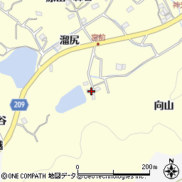 徳島県徳島市方上町向山8周辺の地図