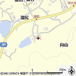 徳島県徳島市方上町向山5周辺の地図