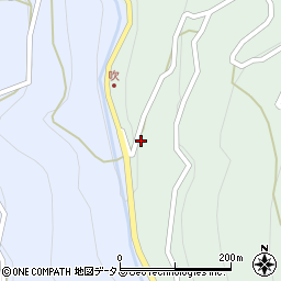 徳島県三好市井川町井内東5864-1周辺の地図