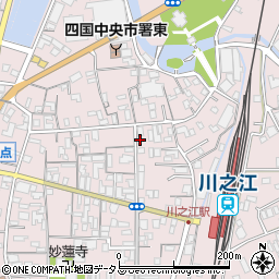 愛媛県四国中央市川之江町1620-2周辺の地図