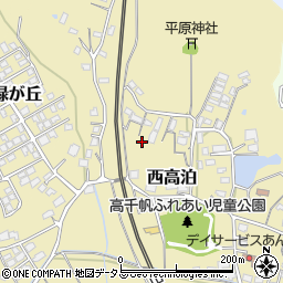 山口県山陽小野田市西高泊1171周辺の地図