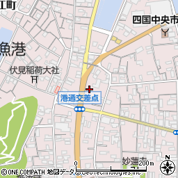 愛媛県四国中央市川之江町4058周辺の地図