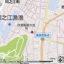 愛媛県四国中央市川之江町1300-1周辺の地図