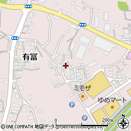 山口県下関市有冨182-6周辺の地図