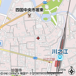 愛媛県四国中央市川之江町1624周辺の地図