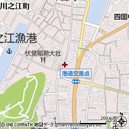 愛媛県四国中央市川之江町1266-2周辺の地図
