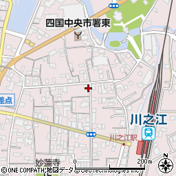 愛媛県四国中央市川之江町1619周辺の地図