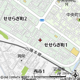 山口県下松市末武下弥生町周辺の地図