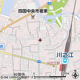 愛媛県四国中央市川之江町1620周辺の地図