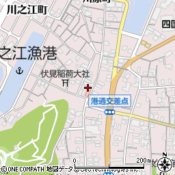愛媛県四国中央市川之江町1297周辺の地図