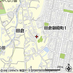 山口県下関市田倉54周辺の地図