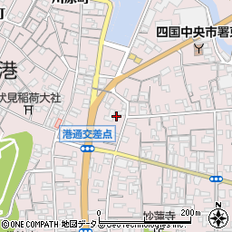 愛媛県四国中央市川之江町1570周辺の地図