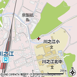愛媛県四国中央市川之江町2666-1周辺の地図