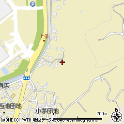 山口県防府市西浦2219周辺の地図