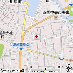 愛媛県四国中央市川之江町1561周辺の地図