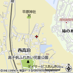 山口県山陽小野田市西高泊172周辺の地図
