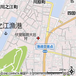 愛媛県四国中央市川之江町1294周辺の地図