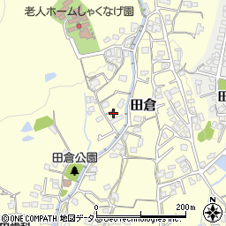 山口県下関市田倉100-1周辺の地図