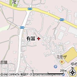 山口県下関市有冨46周辺の地図