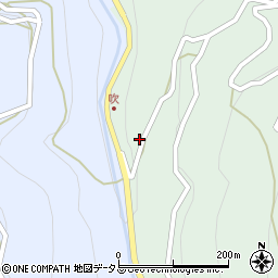 徳島県三好市井川町井内東5861周辺の地図