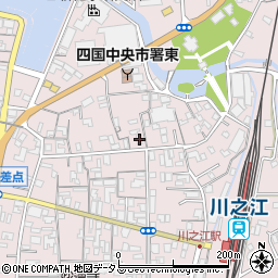 愛媛県四国中央市川之江町1531周辺の地図