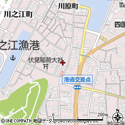 愛媛県四国中央市川之江町1289周辺の地図