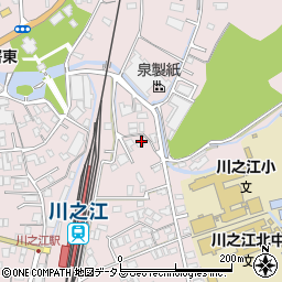 愛媛県四国中央市川之江町2658周辺の地図