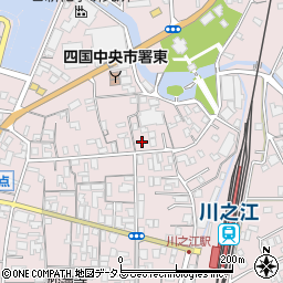 愛媛県四国中央市川之江町1528周辺の地図